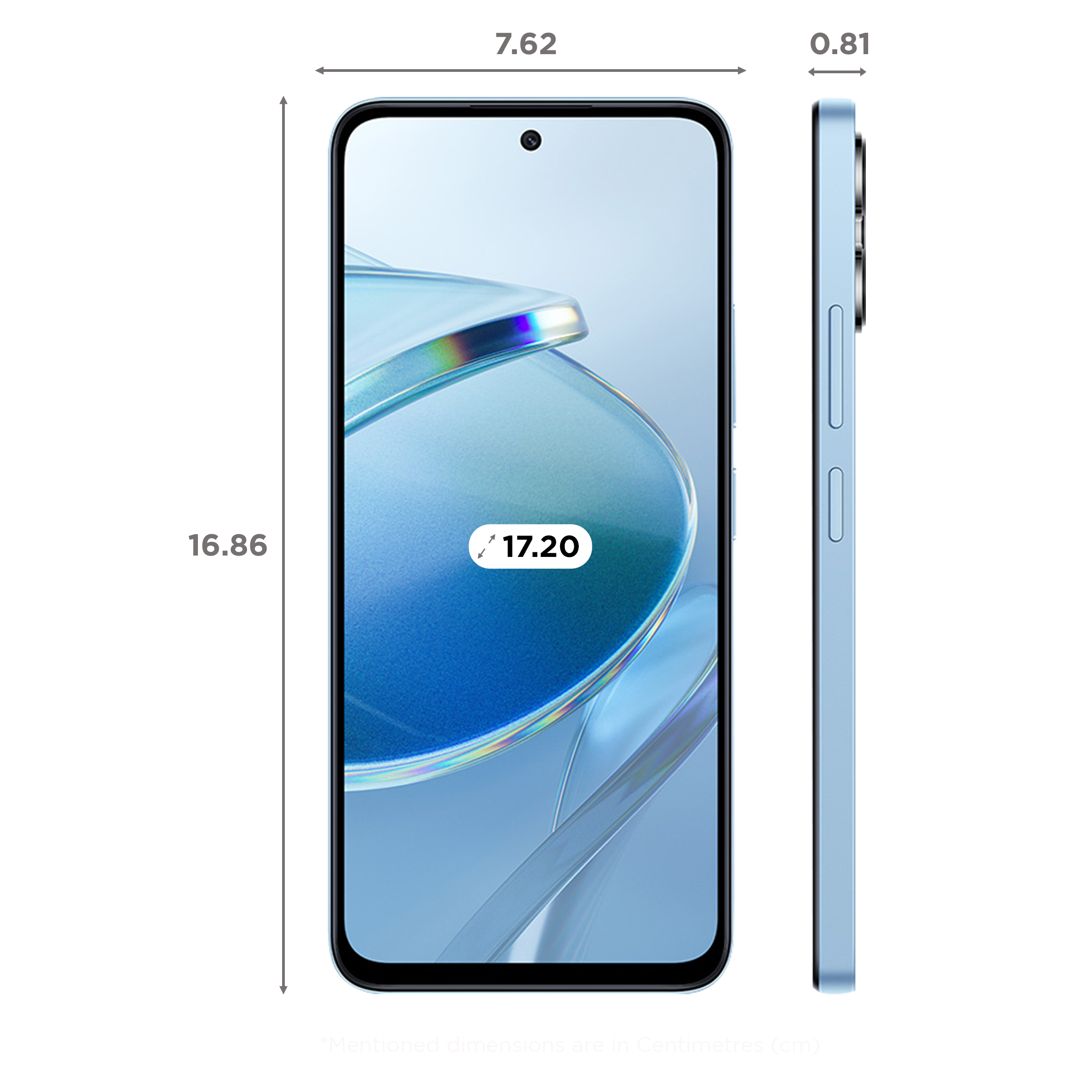 Buy Redmi 12 5G (8GB RAM, 256GB, Pastel Blue) Online Croma